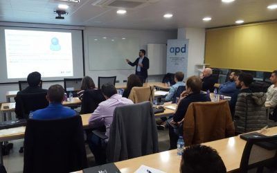 Doble sesión de derecho mercantil y digital en el máster MBA de APD – EBF Business School Murcia