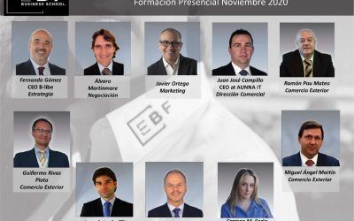 Panel de Formadores en el Máster de Marketing y Comercio Internacional de la Escuela de Negocios EBF Business School Murcia