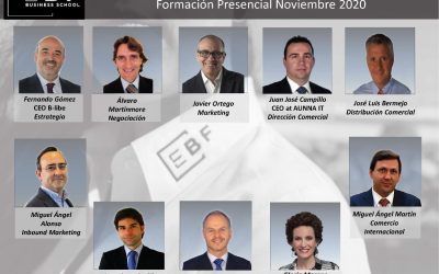 Panel de Formadores en el Máster de Marketing y Dirección de Ventas de la Escuela de Negocios EBF Business School Murcia