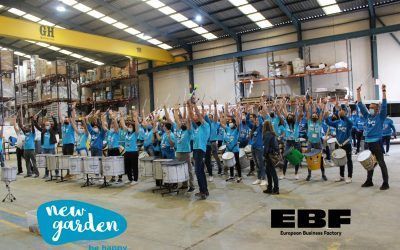 La escuela de negocios European Business Factory Murcia organiza una actividad Outdoor en el evento anual de Newgarden